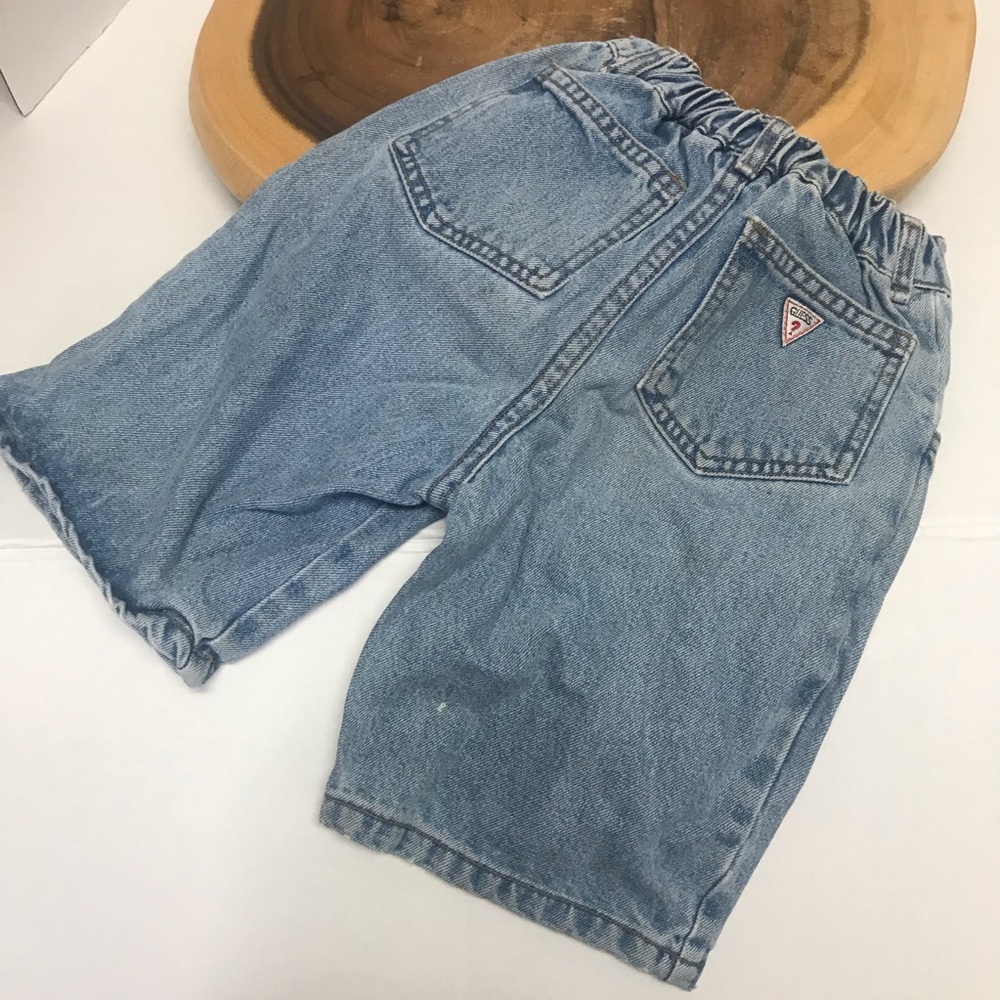 Vintage GUESS? Kid Jean Shorts - Picture 3 of 5